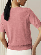T-shirt en jersey manches courtes