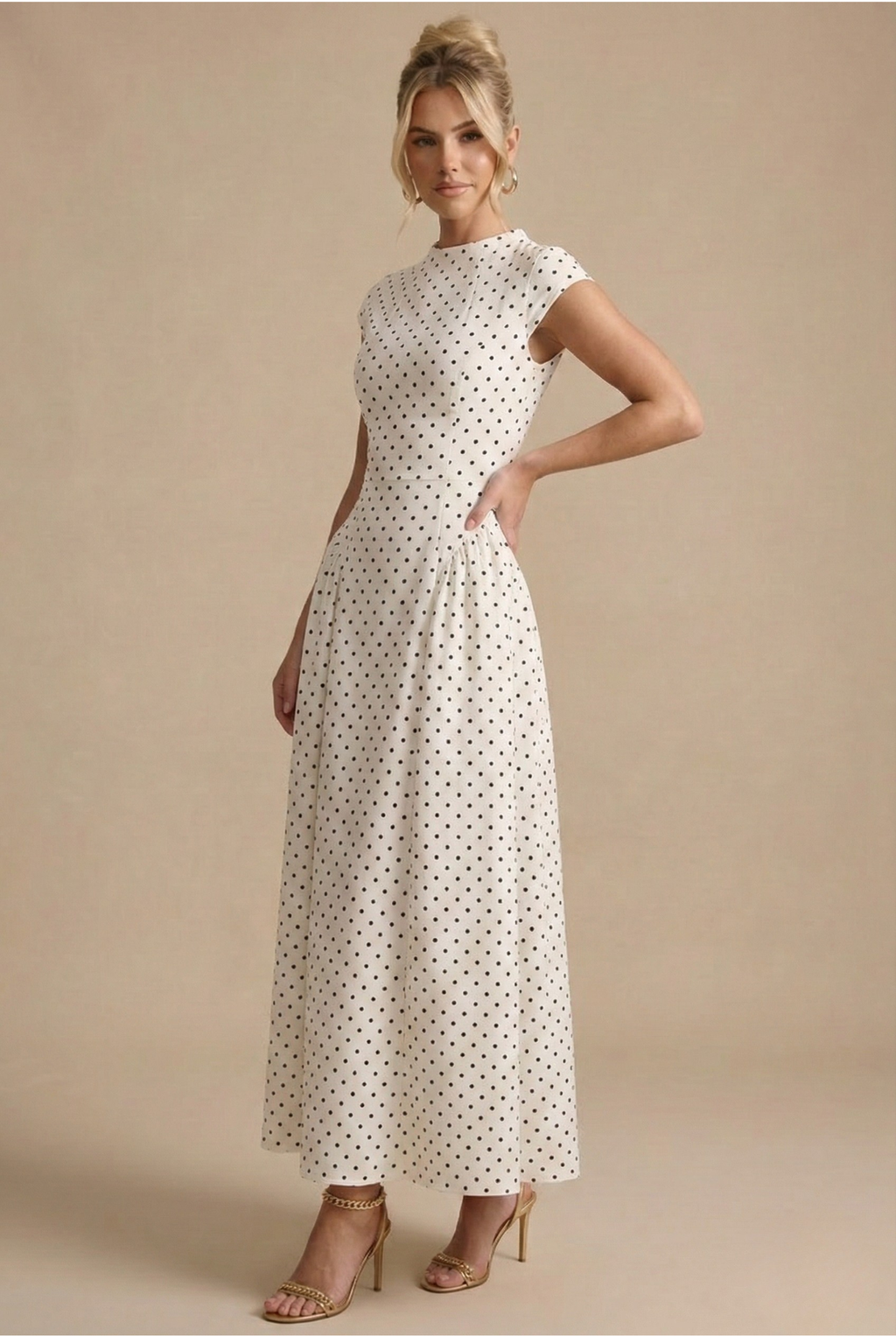 Robe Mi-Longue Élégante