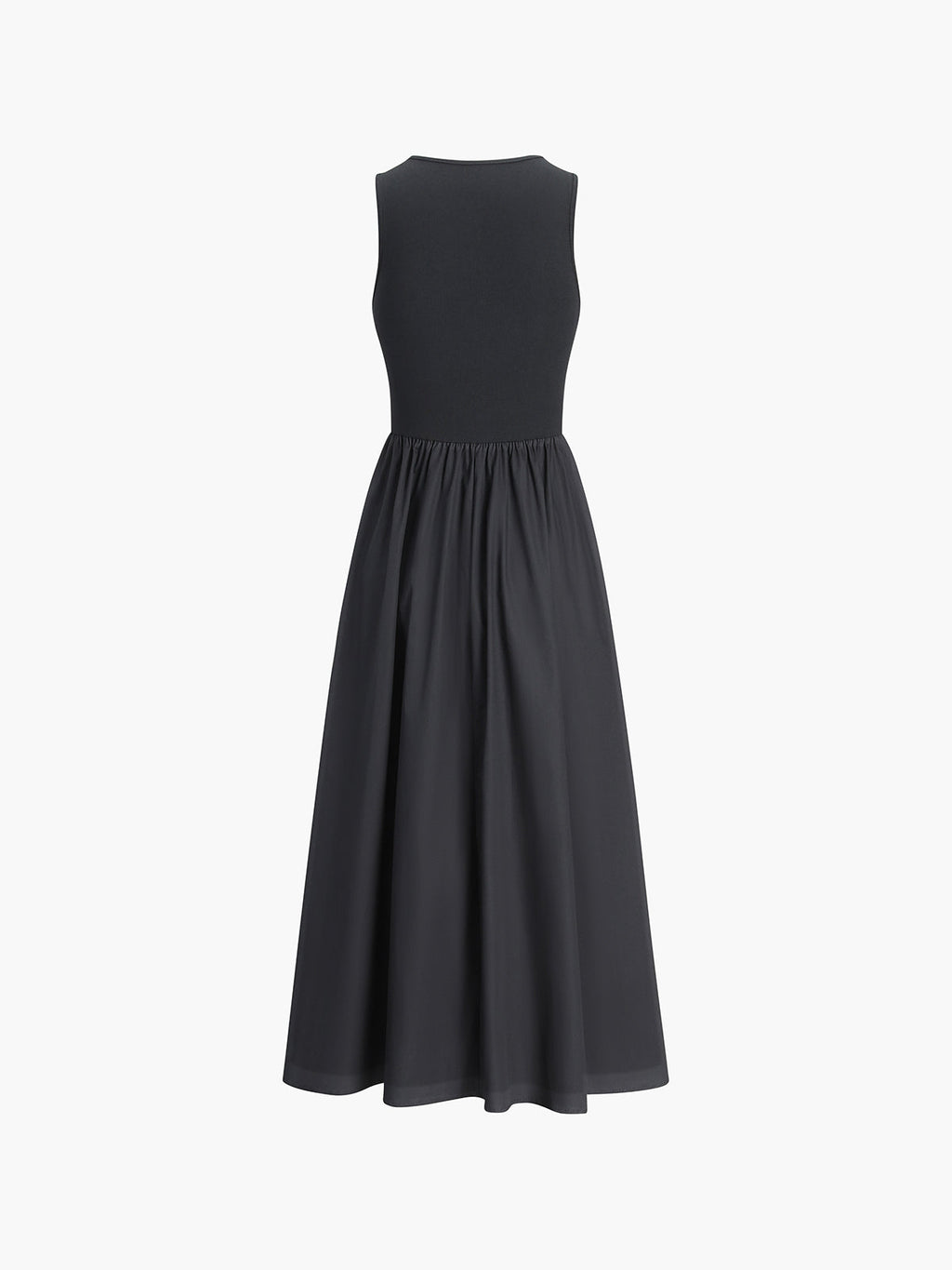 Robe Longue Décontractée Col Rond