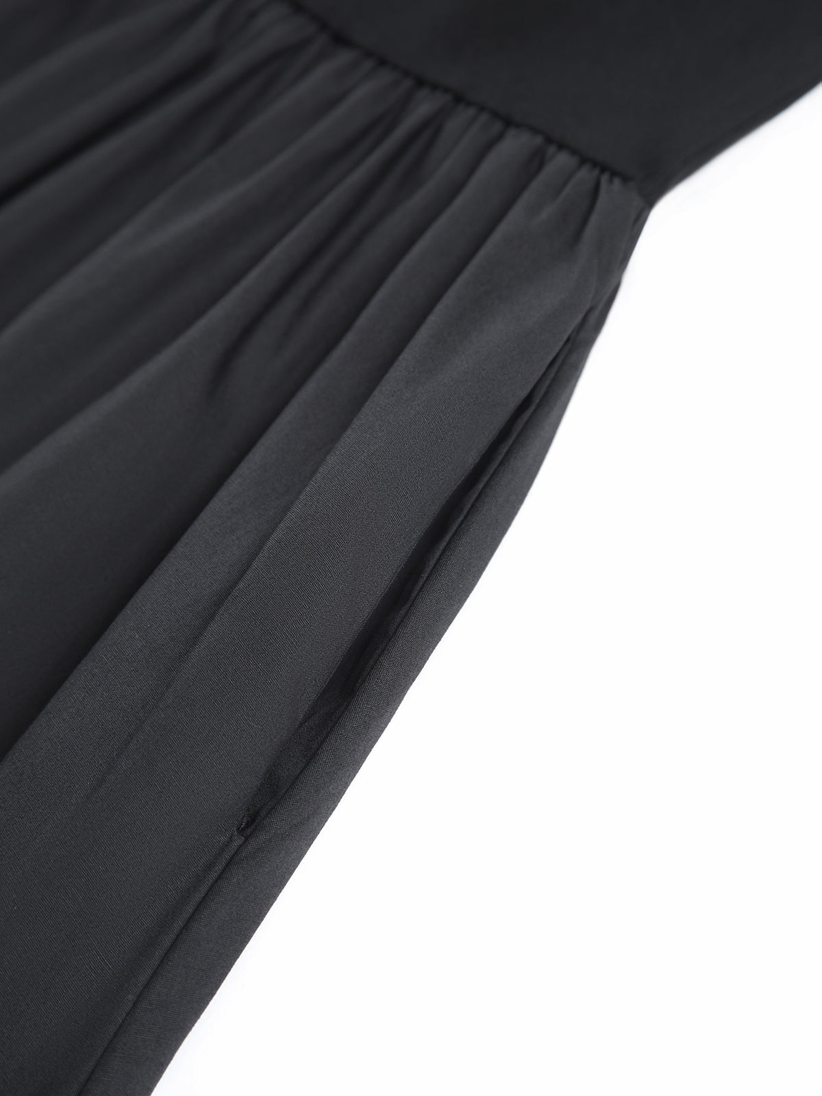 Robe Longue Décontractée Col Rond