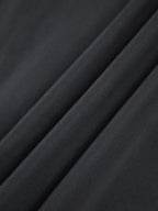 Robe Longue Décontractée Col Rond