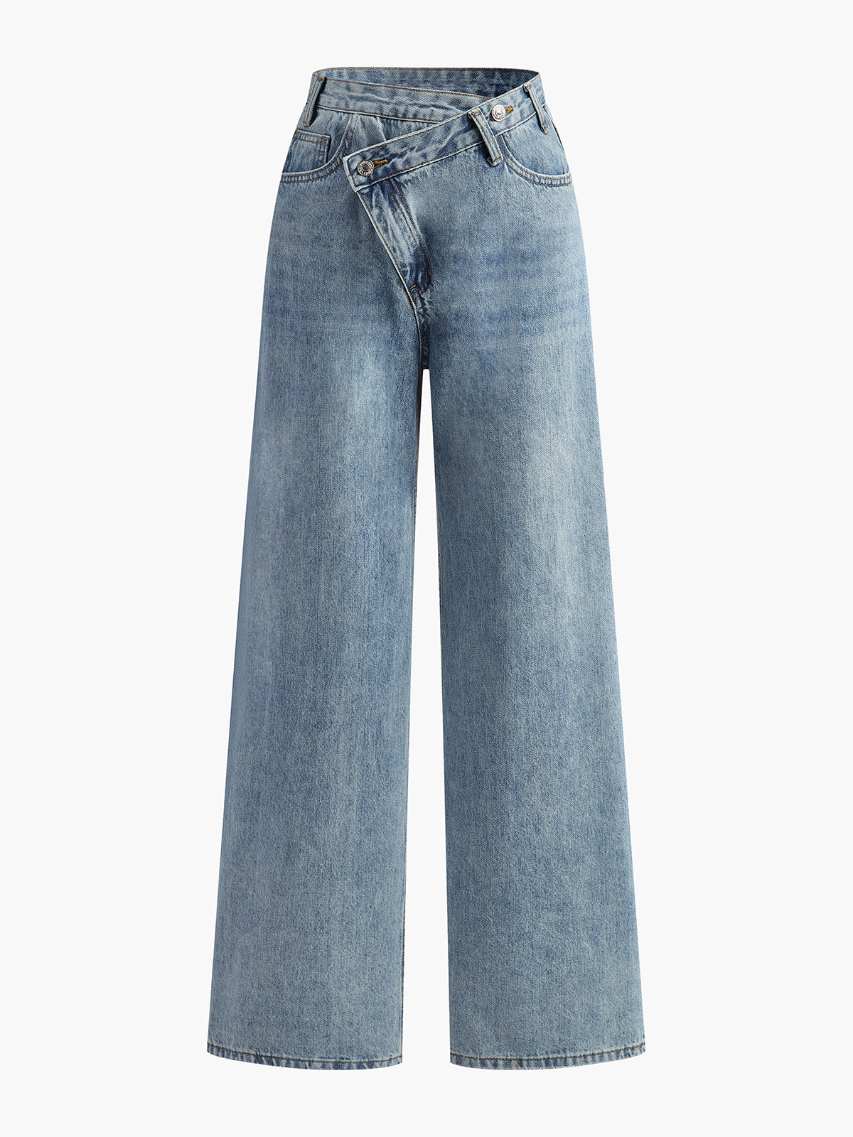 Jean Large Taille Asymétrique