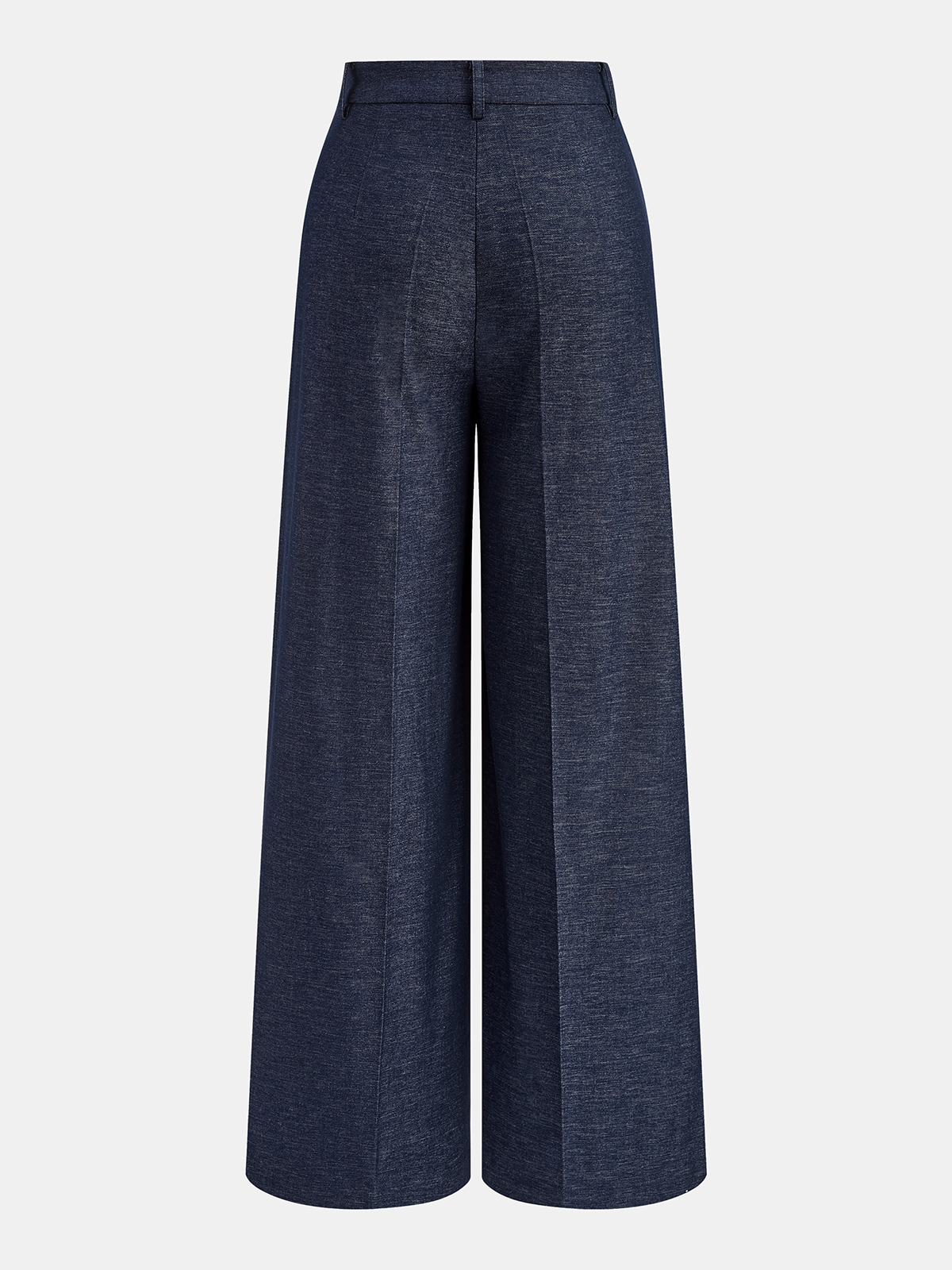 Pantalon Large Asymétrique Croisé Ourlet Traînant