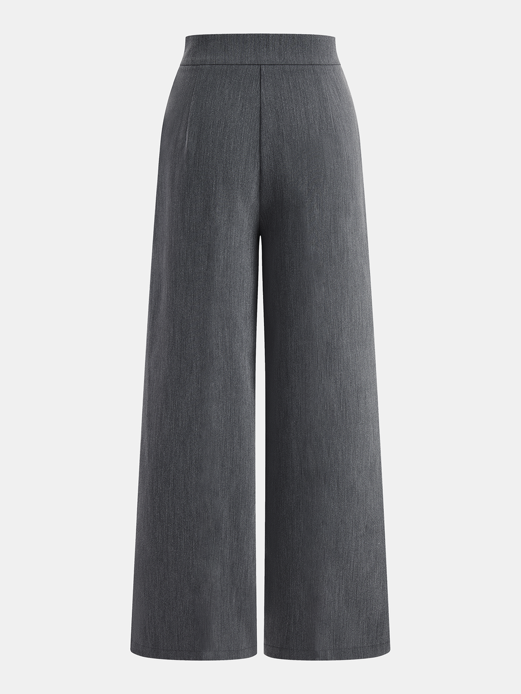 Ensemble Top Asymétrique Sans Manches & Pantalon Plissé
