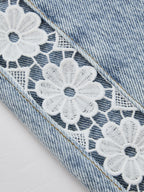 Jean Large Dentelle Pénélope