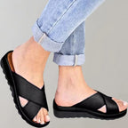 Élégantes Sandales Femme Croisées Confortables