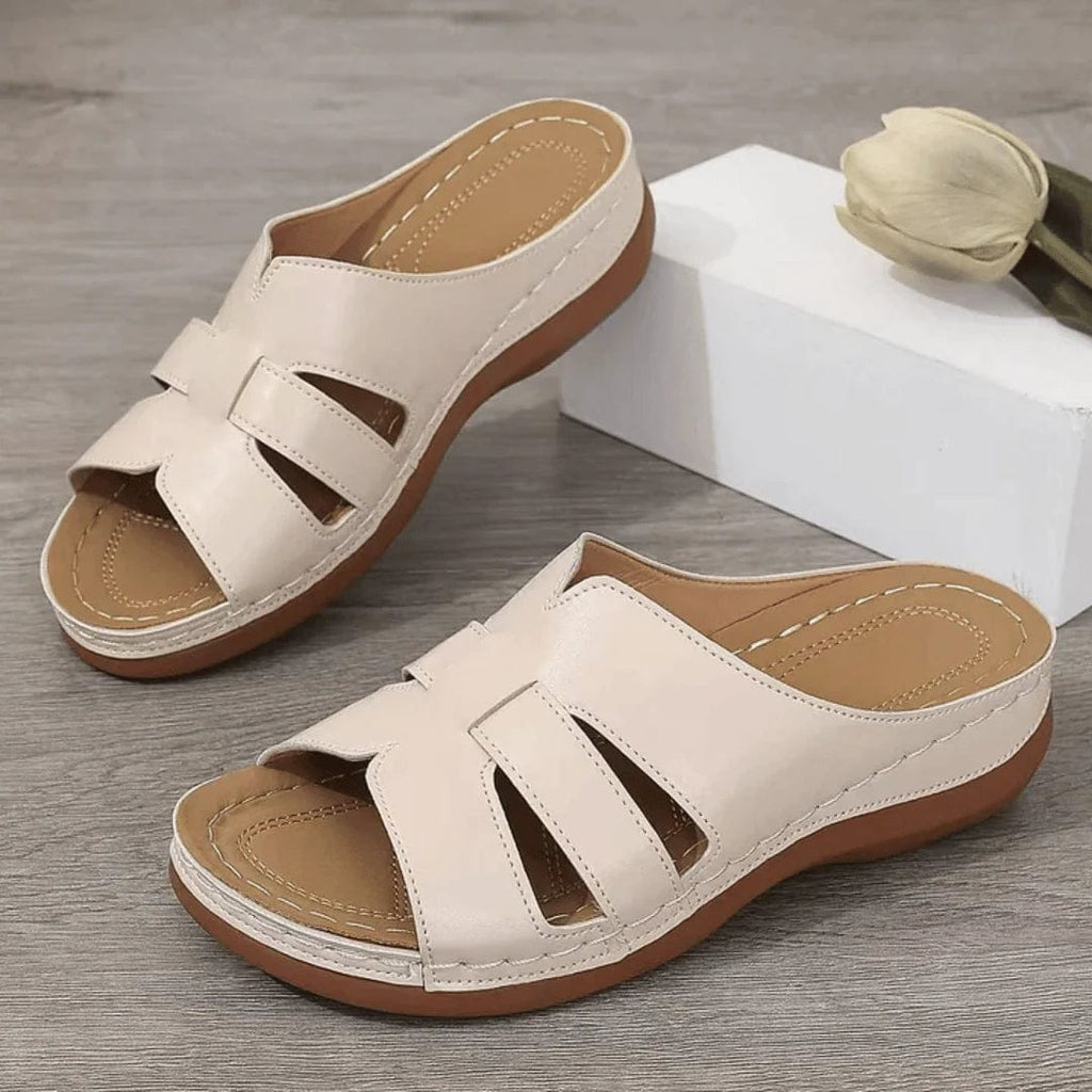 Confortables Sandales à Glissière Élégantes