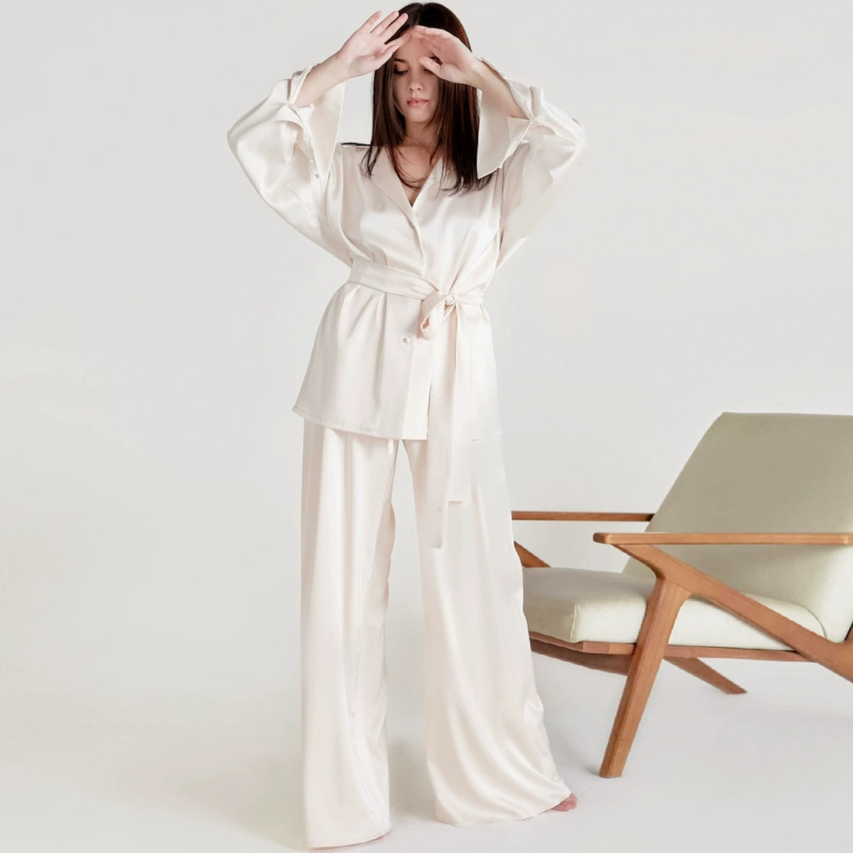 ENSEMBLE CONFORTABLE ET ELEGANT MARRON