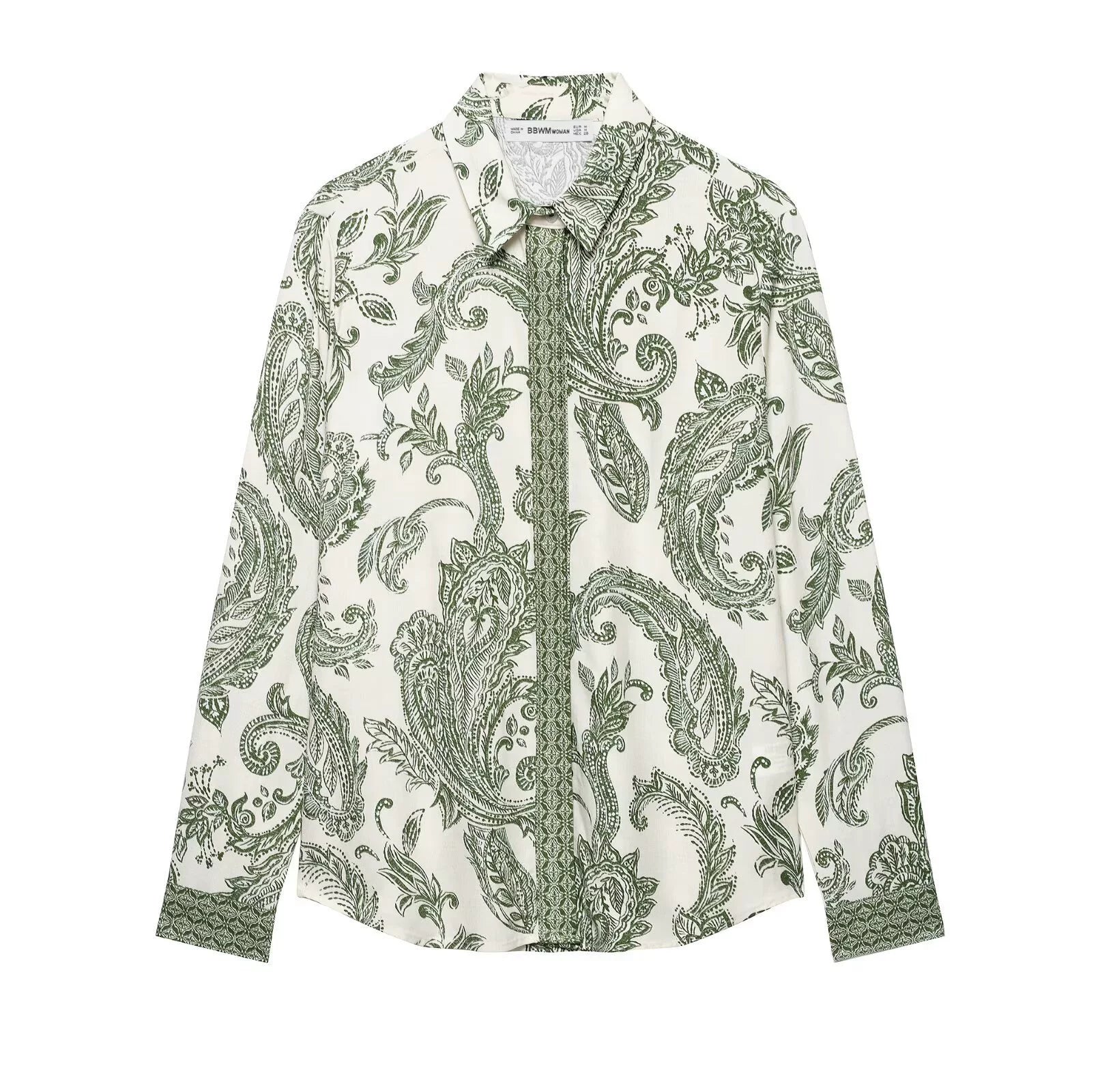 Chemise Boutonnée Paisley