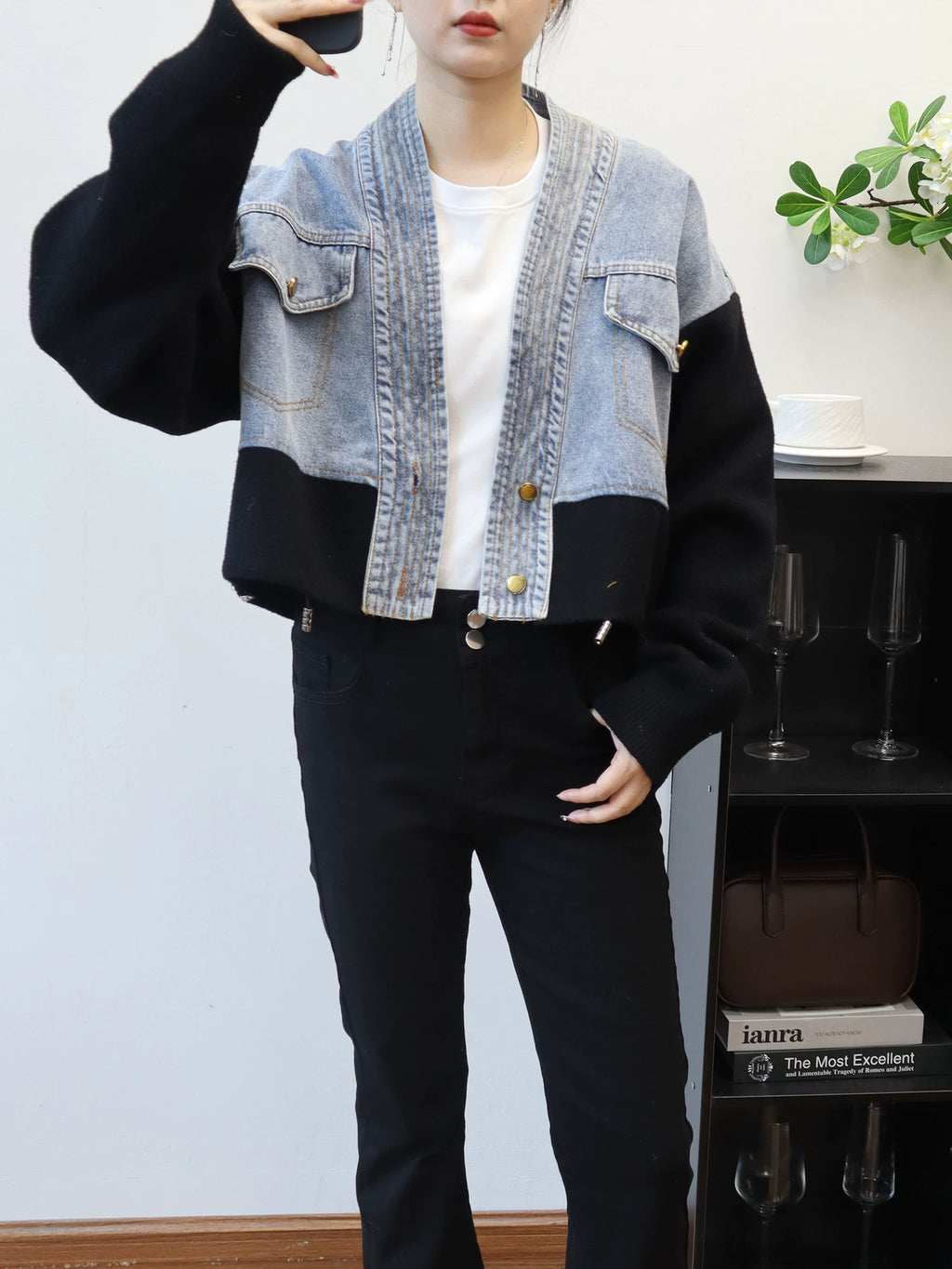 Cardigan Denim Philomène