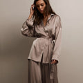 ENSEMBLE CONFORTABLE ET ELEGANT MARRON