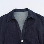 Robe Mi-Longue en Denim