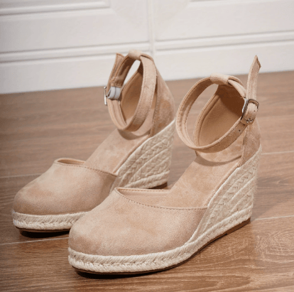 Espadrilles à Talon Élégantes Compensées