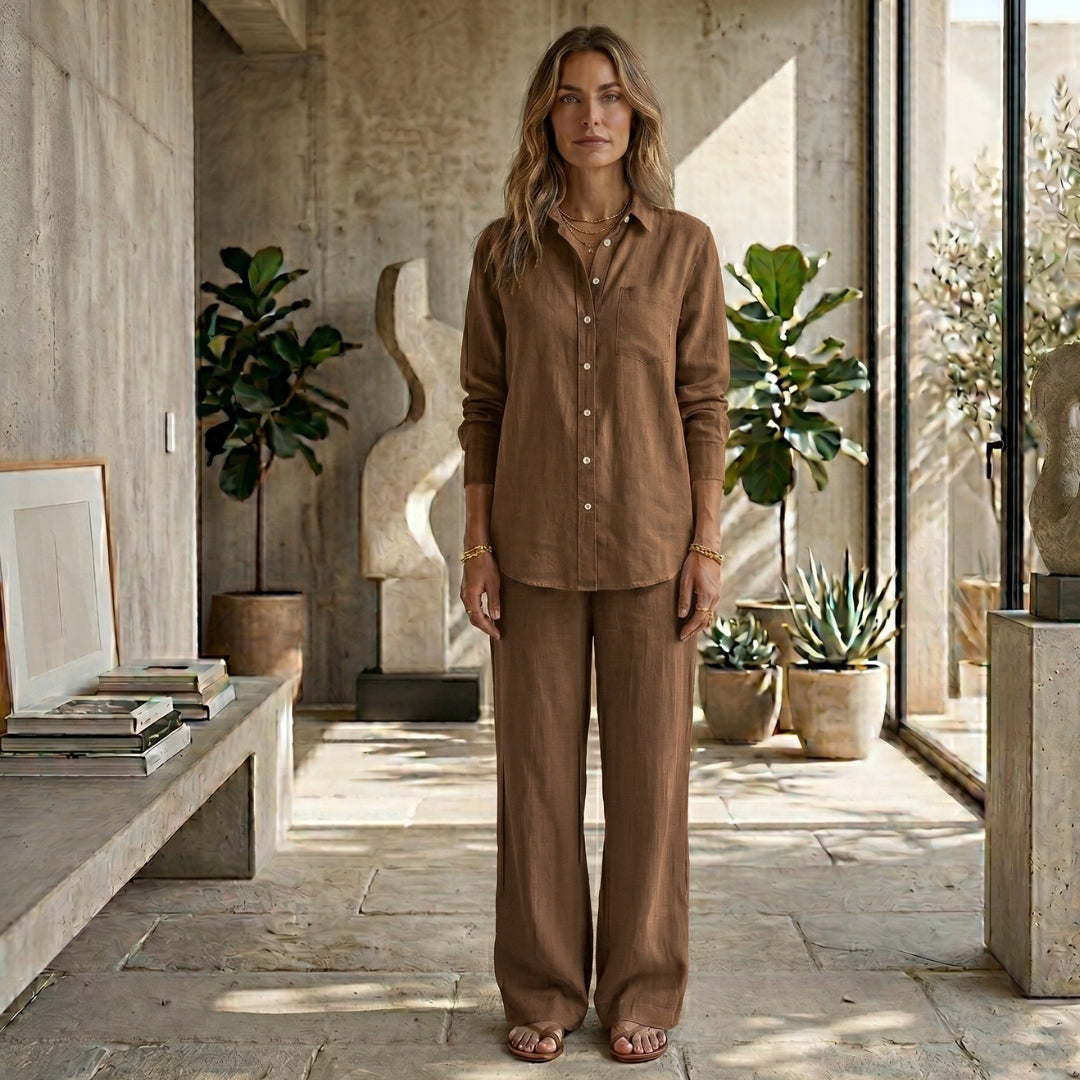 Ensemble Femme Fluide Casual Été
