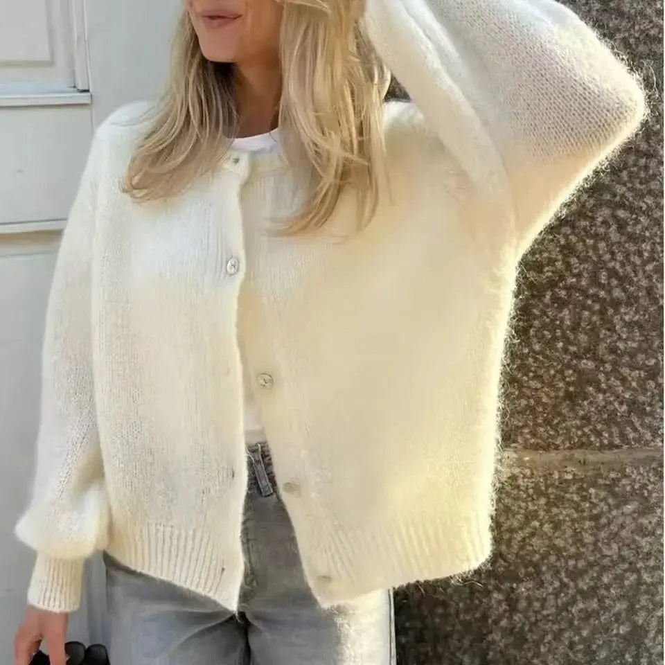 Cardigan en maille douce