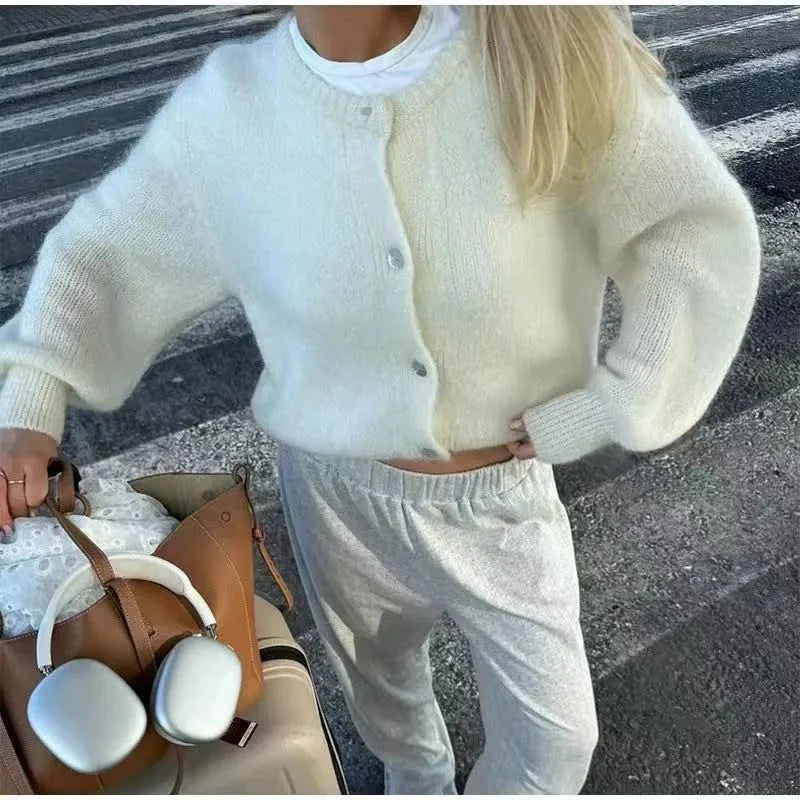 Cardigan en maille douce