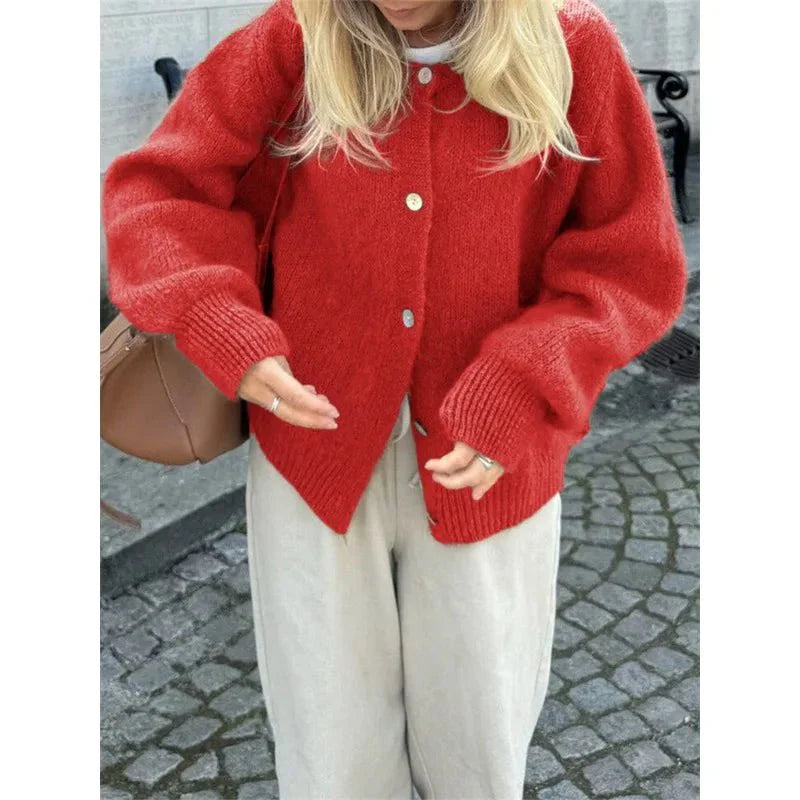 Cardigan en maille douce