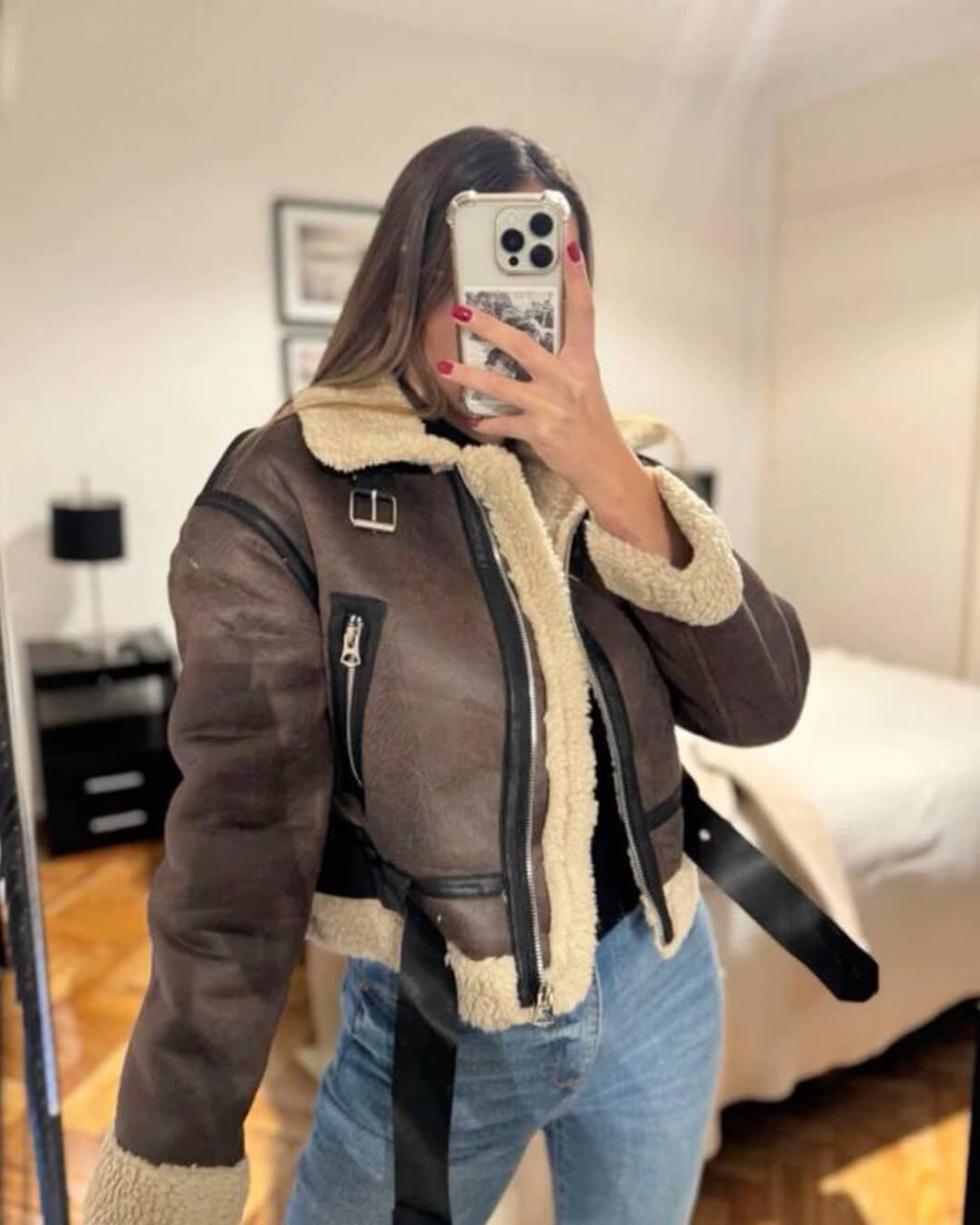Veste Similicuir Elora