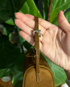 Mini sac à main en daim