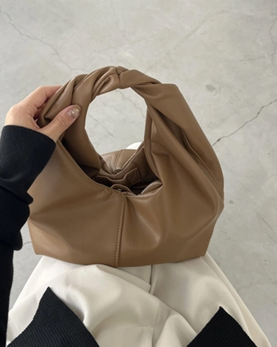 Sac à main en cuir
