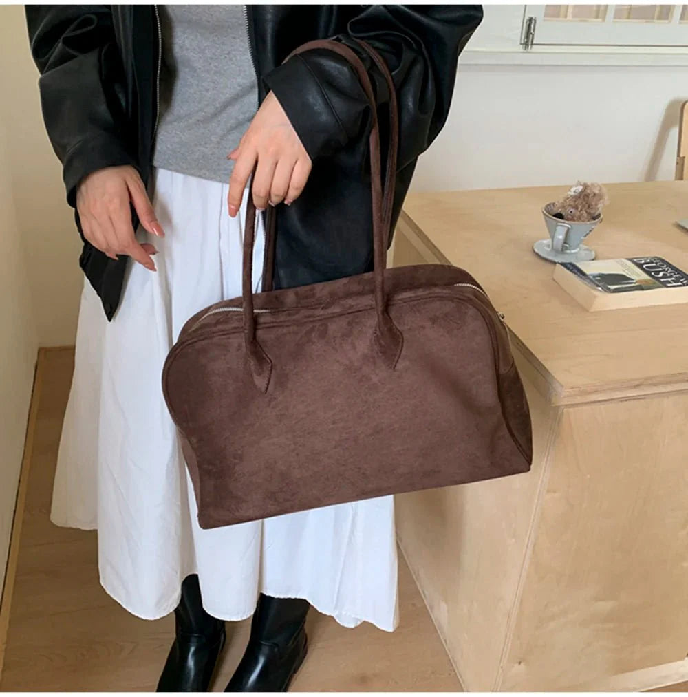 Sac à main en suédine