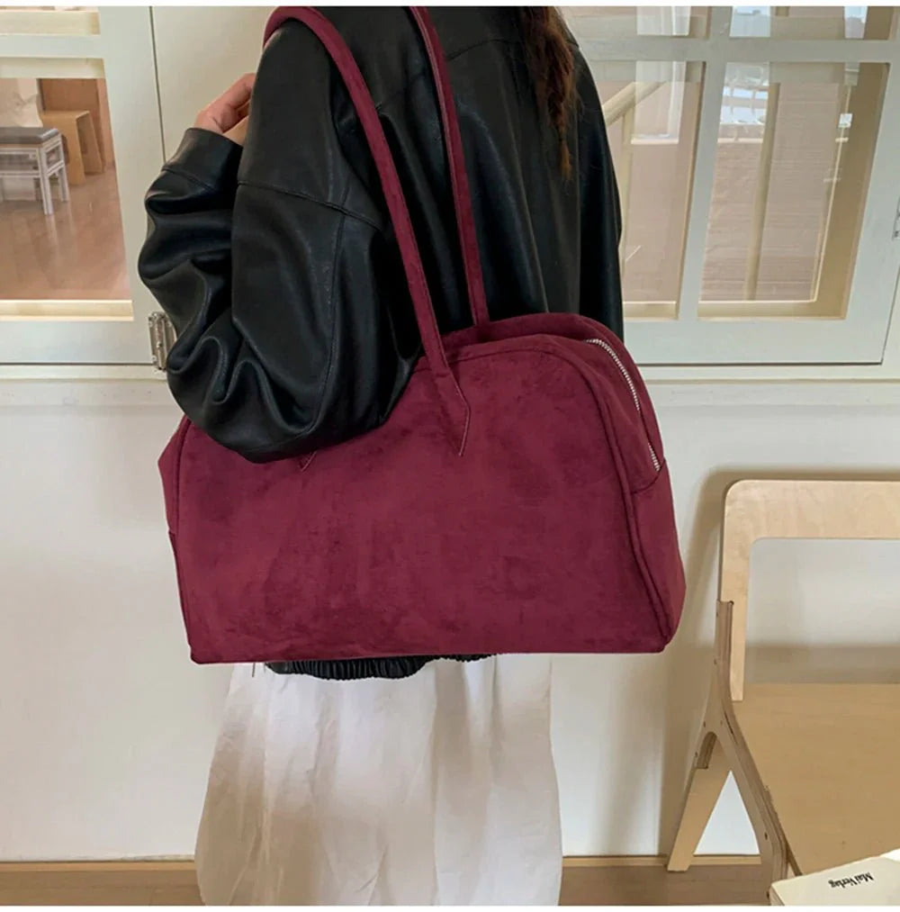 Sac à main en suédine