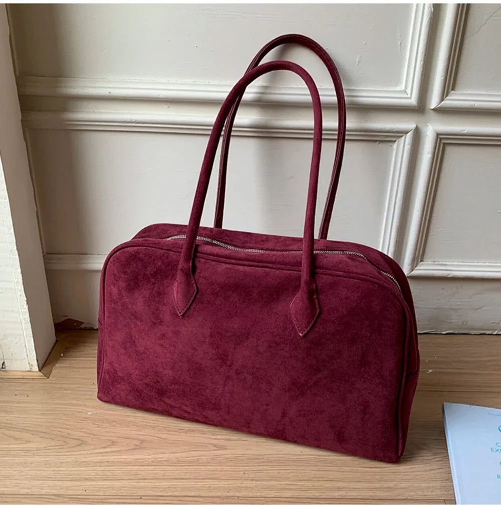 Sac à main en suédine