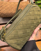 Sac à main en daim tressé