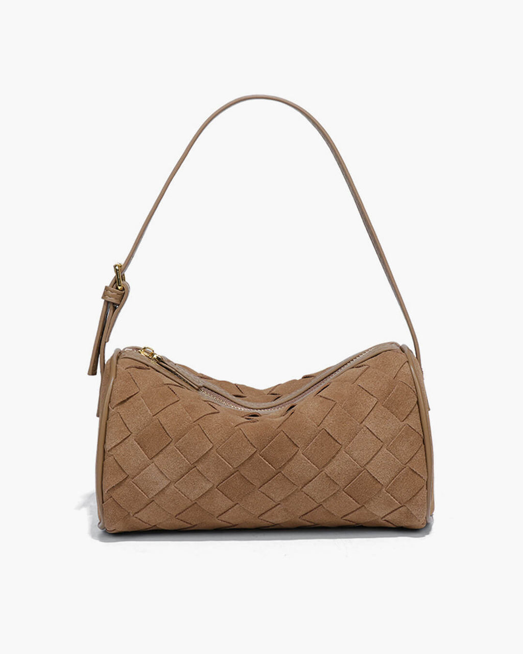 Sac à main en daim tressé