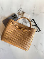 Sac à main tissé