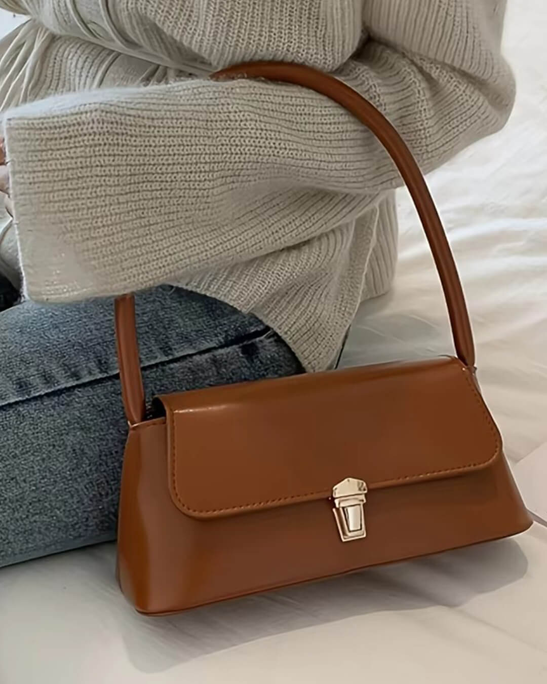 Sac à main en cuir
