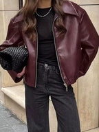 Veste en Cuir Romy