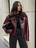 Veste en Cuir Romy