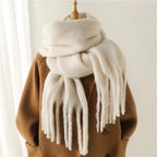 Écharpe d'Hiver à Franges