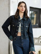 Ensemble en denim vintage