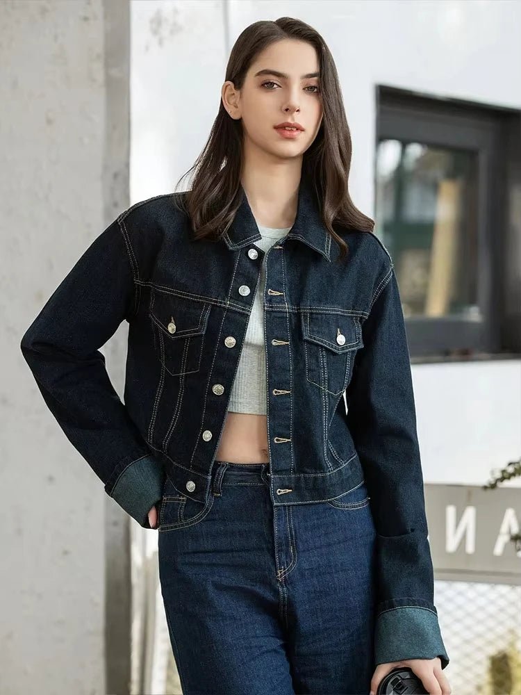 Ensemble en denim vintage