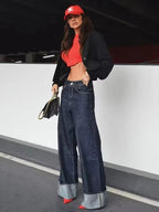 Ensemble en denim vintage