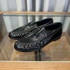 Mocassins à enfiler en simili cuir
