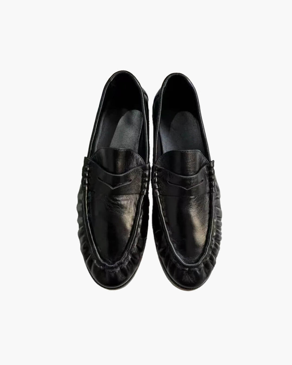 Mocassins à enfiler en simili cuir