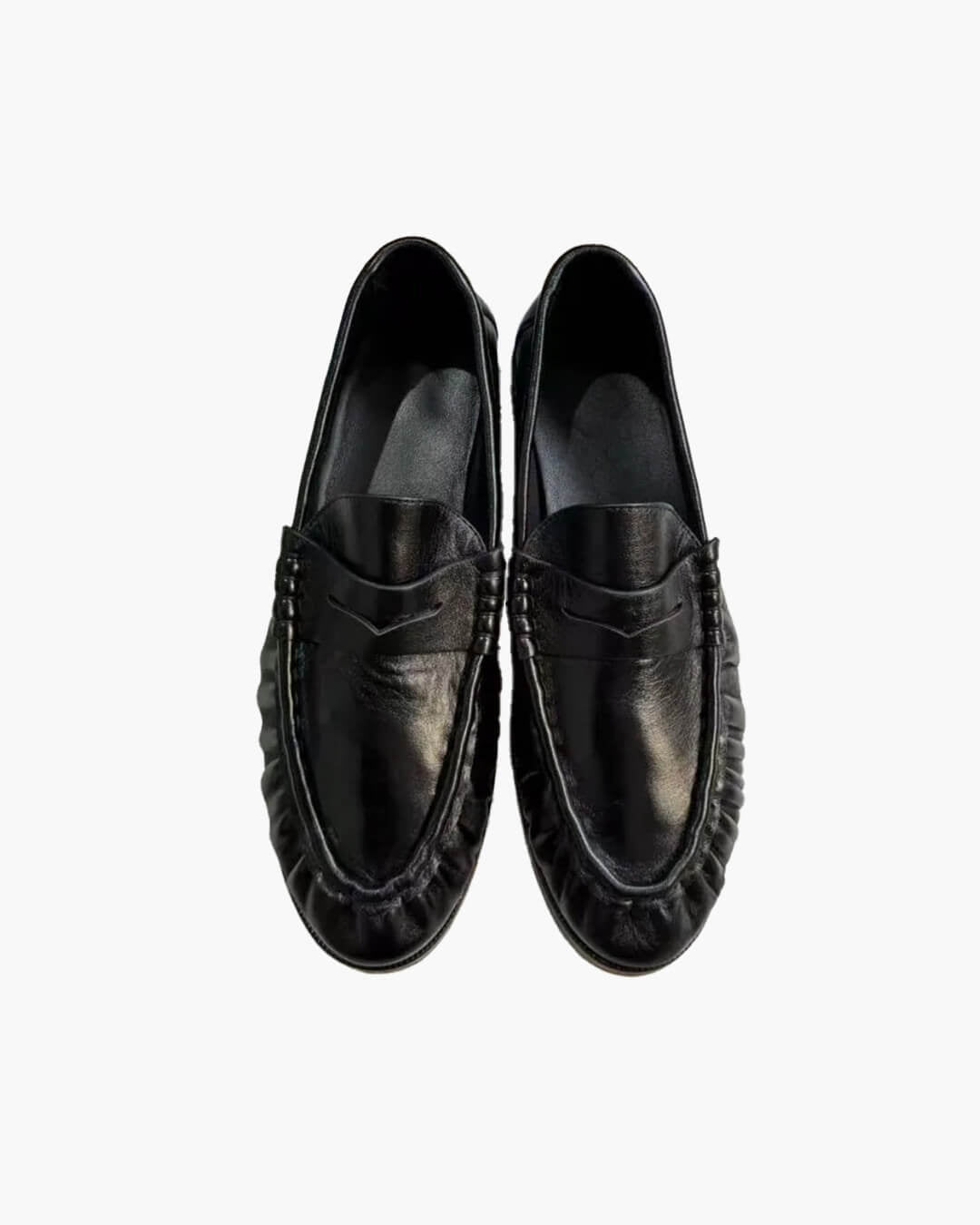 Mocassins à enfiler en simili cuir