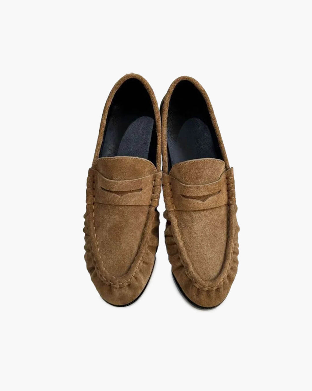 Mocassins à enfiler en simili cuir
