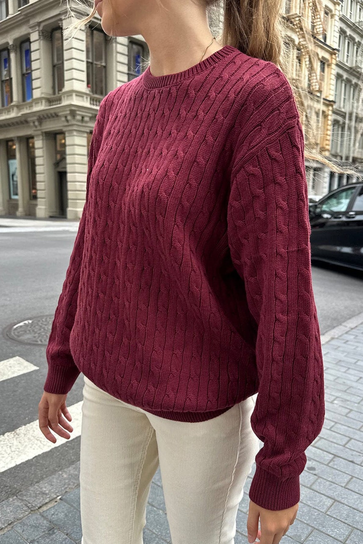 Pull en Maille Ample