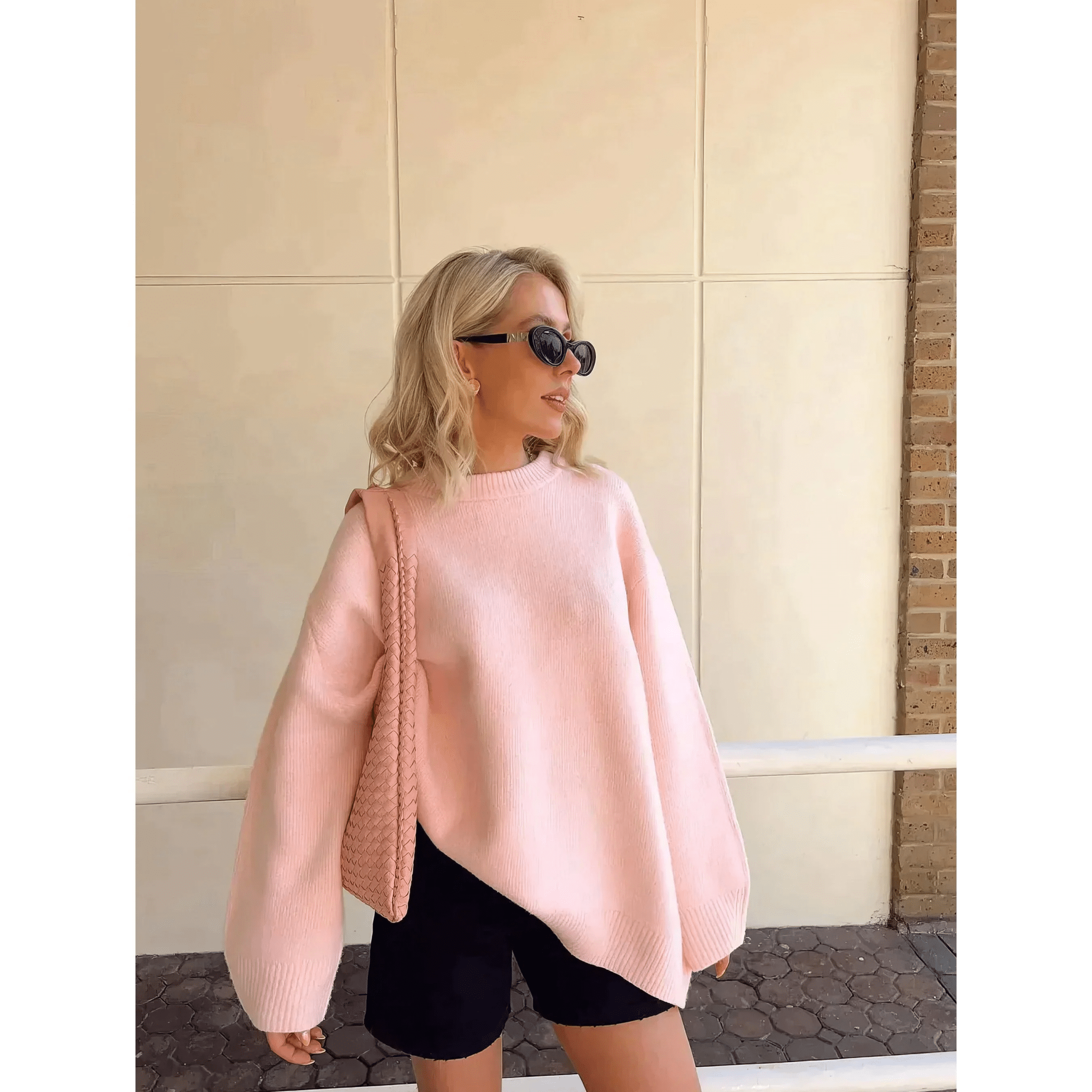 Pull en Maille Tricotée