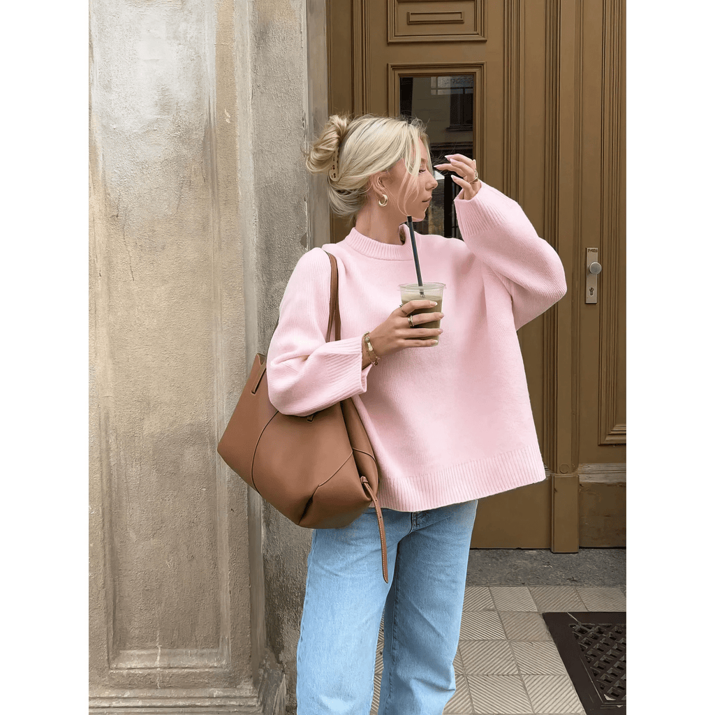 Pull en Maille Tricotée
