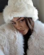 Bonnet en Fausse Fourrure